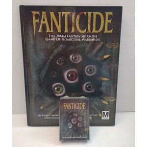 Fanticide Book with Sealed Card Pack Fantasy Skirmish Game
